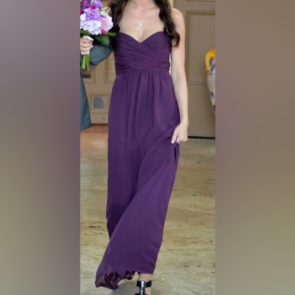 Alfred Angelo Bridesmaid dress Purple Size 4